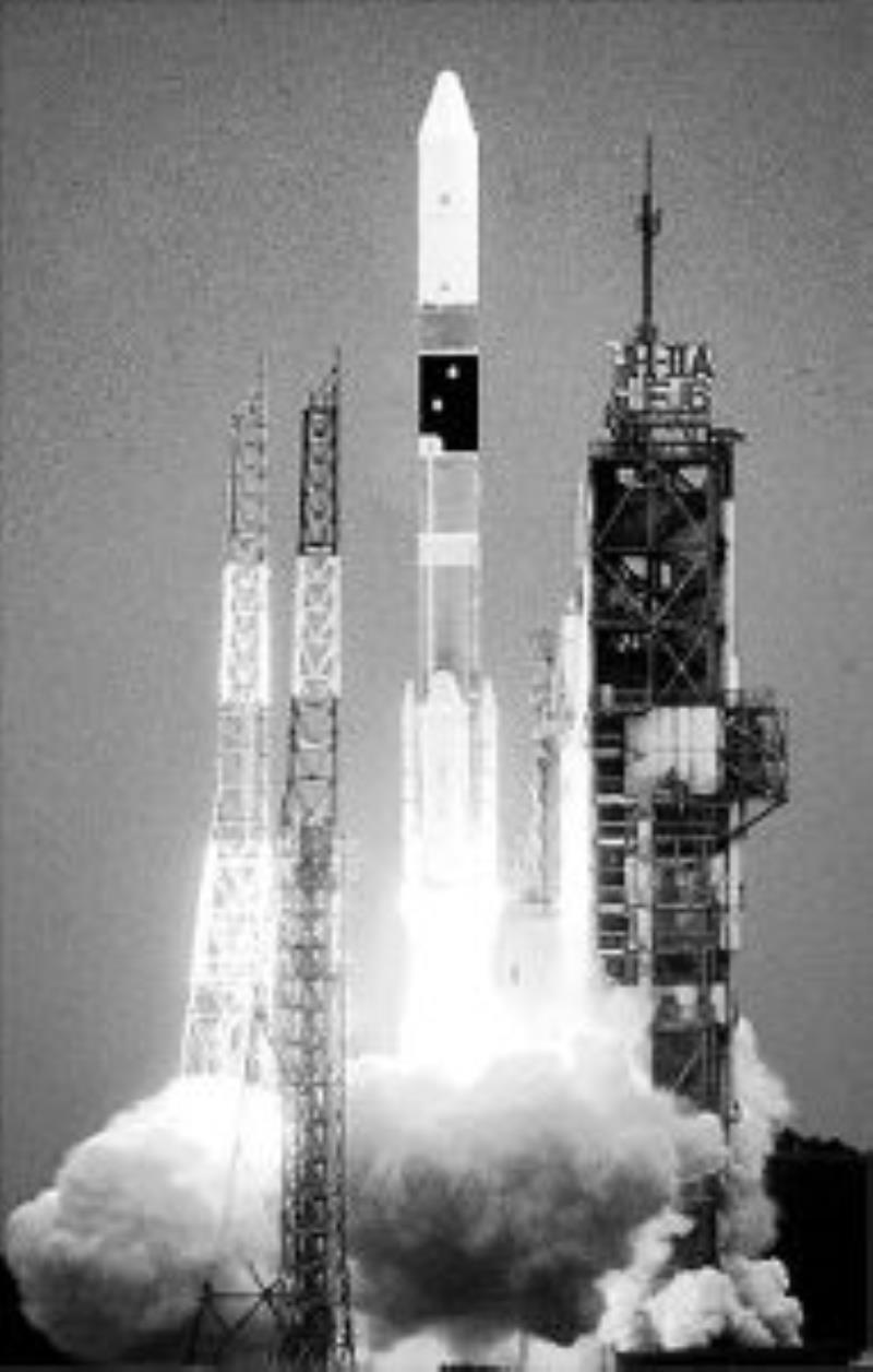 日本间谍卫星失败
